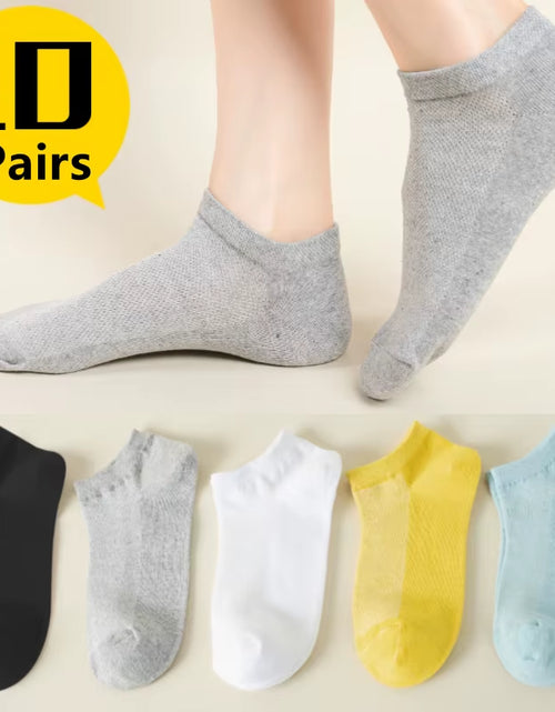 Load image into Gallery viewer, 5 Pairs Womens Socks Lovely Cow Pattern Short Socks Creative Printing Socks Ankle Sock
