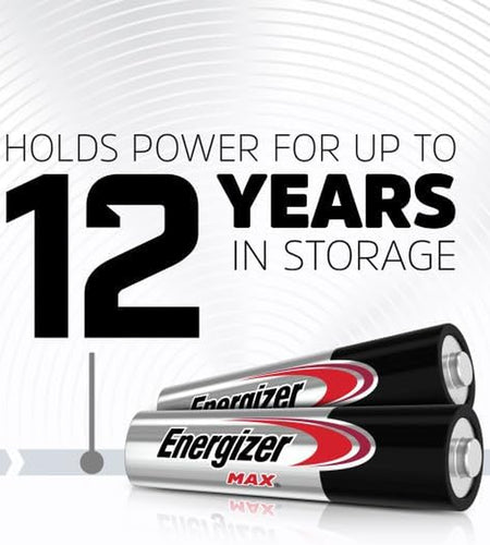 AA Batteries and AAA Batteries, 24 Max Double a Batteries and 24 Max Triple a Batteries Combo Pack, 48 Count