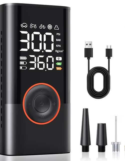 Load image into Gallery viewer, 1Pc Wireless Car Air Compressor Air Pump Electric Tire Inflator Pump for Motorcycle Bicycle Boat AUTO Tyre Balls Inflatable
