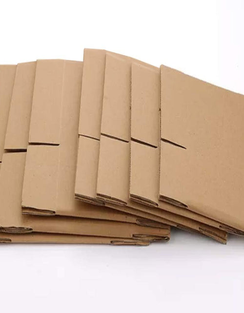 Load image into Gallery viewer, Shipping Cardboard Boxes Mailers 10X7X5 Inches Small Packing Corrugated Packaging Moving Kraft Mailing Boxes Pack of 25
