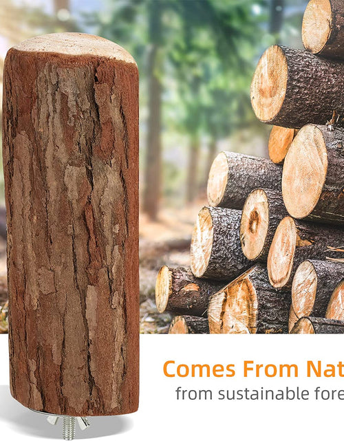 Load image into Gallery viewer, Parrot Cage Perch, Wooden Platform for Birds (2 Packs)
