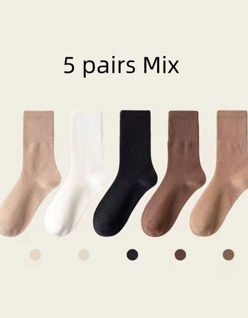 Load image into Gallery viewer, 5 Pairs Womens Socks Lovely Cow Pattern Short Socks Creative Printing Socks Ankle Sock
