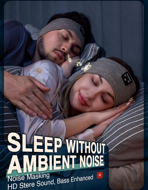 Load image into Gallery viewer, Sleep Headphones Bluetooth Headband, Soft Sleeping Wireless Music Sport Headbands,Long Time Play Sleeping Headsets with Built in Speakers Perfect for Sleep,Workout,Running,Yoga,Travel

