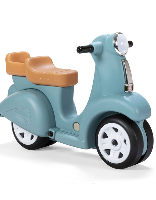 Load image into Gallery viewer, Ride along Aqua Scooter Plastic Toddler Foot-To-Floor Riding Toy for Ages 18M-4Y
