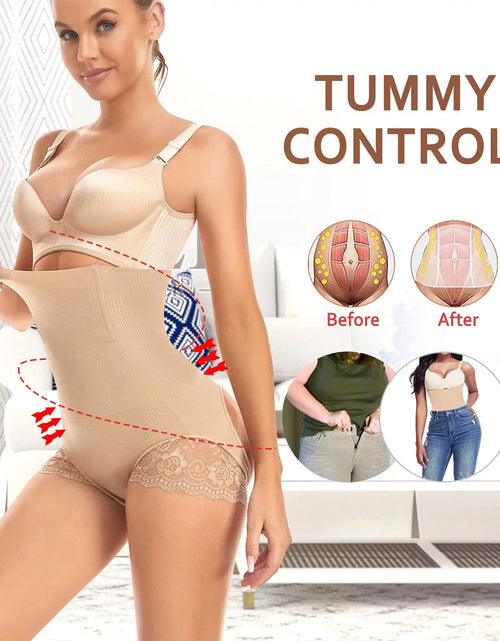 Load image into Gallery viewer, Butt Lifting Shapewear for Women Tummy Control Butt Lifter Panties Booty Lifter Shapewear Bigger Butt Lift Waist Shaper
