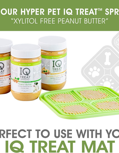 Load image into Gallery viewer, IQ Treat Lick Mat for Dogs, Dog Slow Feeder &amp; Cat Lick Mats | Great Alternative to Slow Feeder Dog Bowls &amp; Cat Slow Feeders | Perfect Dog Licking Mat, Cat Puzzle Feeder &amp; Dog Enrichment Toys
