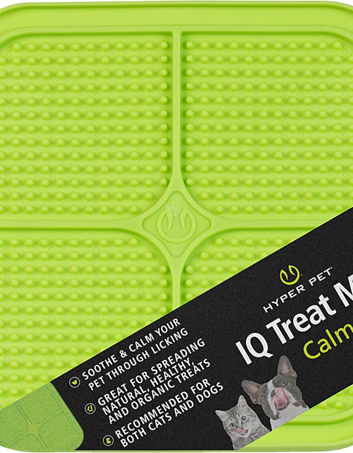 Load image into Gallery viewer, IQ Treat Lick Mat for Dogs, Dog Slow Feeder &amp; Cat Lick Mats | Great Alternative to Slow Feeder Dog Bowls &amp; Cat Slow Feeders | Perfect Dog Licking Mat, Cat Puzzle Feeder &amp; Dog Enrichment Toys
