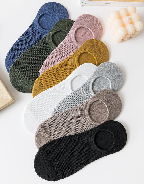 Load image into Gallery viewer, 5 Pairs Womens Socks Lovely Cow Pattern Short Socks Creative Printing Socks Ankle Sock
