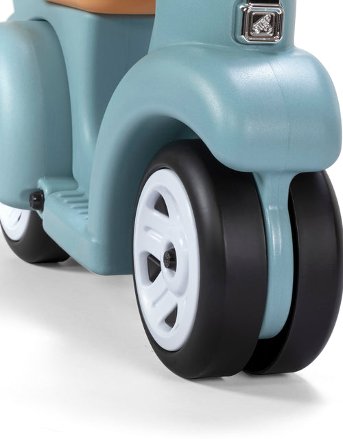 Load image into Gallery viewer, Ride along Aqua Scooter Plastic Toddler Foot-To-Floor Riding Toy for Ages 18M-4Y

